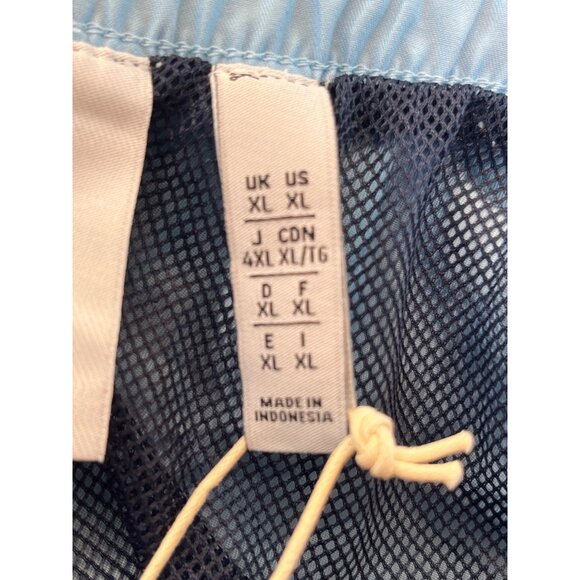 Adidas Mens Light Blue Swim Shorts‎ With Elastic Waistband & Pocket NWD - Picture 7 of 10